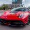 Runde CF And FRP Front Bumper Rear Bumper Fender Hood For Ferrari 458 Italia And Spider Modify Misha Designs Style Body Kit