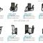 Commercial Fitness Equipment Bodybuilding Pin Loaded Pulldown Bodybuilding Machine For Sale