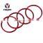 Custom Size Shape Flat Round Color Rings Keychain Split Ring Keyring For Bag