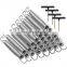 Customized Large High Carbon Spring Steel Wire Tension Spring Trampoline Spring