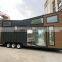 Container living houses on wheels for indonesia container tiny trailer homes prefab modular student apartment