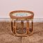 Side Table Small Rattan coffee table with Mother Of Pearl furniture indoor High Quality Vietnam Manufacturer Cheap Wholesale