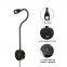 Meanyee Wall Reading Lamp Bedside Lights With USB Charging Port/Touch Dimmable Switch/Adjustable Arm/1 * 3W Led/Warm White 3000K/ Plug in Cord/Black Finished