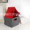 Hand Made Felt Storage Basket Fabric Storage Bin