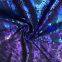 shiny holographic reflective mermaid shiny 80% nylon 20% spandex holographic metallic foil print fabric for swimwear