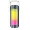 outdoor TF Card MP3 Music Player Mini Bluetooth Speaker Portable led light Wireless Speaker with handle