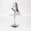 Metal Shine Silver Shoe Display Stands, Shoe Store Display Racks