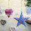 hot sale cheap knitting home decoration hanging colorful Christmas decorations handmade