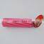 PVC zipper custom print round pencil case simple design