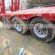 used 11m truck trailer for transportation/ secondhand 40ton lowbed flatbed trailerin top performance