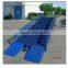 New arrival hydraulic mobile truck ramp suitable for transporting goods