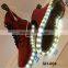 2015 new low moq usb charge genuine lesther led lights shoes simulation women