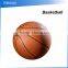 (110132) Hot sell promotional customized logo basketball in bulk