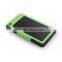 Outdoor private mode mobile accessories 5000mah solar custom power bank
