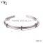 925 sterling silver rose gold jewelry customer design engraving bangle women modern bracelet