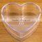 Heart Shaped Clear Acrylic Candy Box Wedding Favors