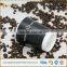 disposable coffee paper cups black