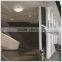 LED Crystal Flush Mount Modern Transparent Stainless Steel Ceiling Light Fixture for Hallway Dining Room