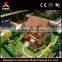 commercial style interior layout contruction building scale model