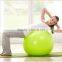 wholesale eco-friendly 65cm anti-burst green pvc exercise yoga ball with logo