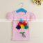 Valentine's Day korean childrens clothing baby t shirt cotton kids clothes