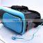 lowest price & high quality 3D VR Box virtual reality with bluetooth earphone for iphone