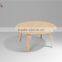 wooden coffee table