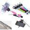 Extendable Stick Selfie Timer Handheld Self Portrait Wired Remote Monopod