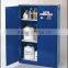 steel medicine cabinet for lab