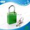 AJF hot new blue green red purple colorful aluminium double locking safety key love lock                        
                                                Quality Choice
