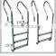 swimming pool platform, ladder accessory