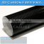 CARLIKE Self Adhesive Black 4D Carbon Fiber Sticker Full Car Body Vinyl Wrap