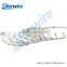 IP20/IP65 ultra thin DC12V 4mm width PCB full color 2200-6500k led strip light 4mm