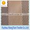 Knit polyester thin big mesh stripe fabric for curtain