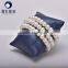 near round fresh water pearl bracelet YSB004 three layer fine jewery