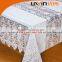 Vinyl Long Lace Tablecloth,PVC Table cover