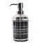 Classical plastic shampoo bottle with pump