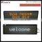 Remote control operation 2.1"-4.8" inch chars hegiht Two lines programable led display board