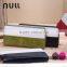 Elegant leather woman long wallet with mobile phone holder