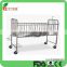 2 function maunal children hospital bed and home caring bed