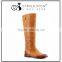 british style boots shoes retro rose pattern knee high boots