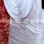 WHITE SPANDEX CHAIR COVER WITH RUFFER