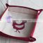 The chicken printing cotton fabric bread basket