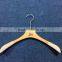 Natural high quality wooden hanger top wooden hanger long hook hanger