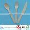 travel wooden cutlery set