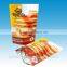 resealable stand up aluminum foil metalized packaging bag with zipper