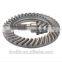 high carbon steel Spiral Bevel Tooth gear / arc tooth bevel gear / oil drilling gear