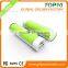Single battery cheap price cylinder power bank from china
