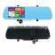 5 Inch Android Rearview Mirror+Car GPS+WIFI Car Android Gps Navigation Box