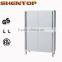 Shentop 2015 Newest Hotel/Restaurant/School Kitchen Equipment Food Cabinet With Sliding Door Stainless Steel kitchen cupboard